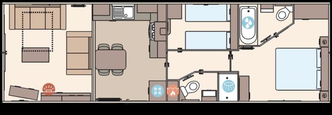Stunning Brand New 2024 Sunset Holiday home *